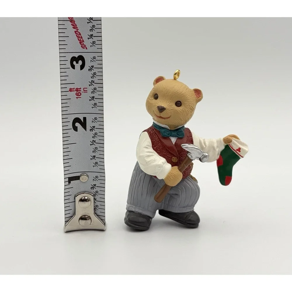 1993 Hallmark Keepsake Ornament Papa Bearinger Bear The Bearingers Vintage